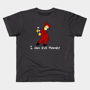 Evil Homer Kids T-Shirt